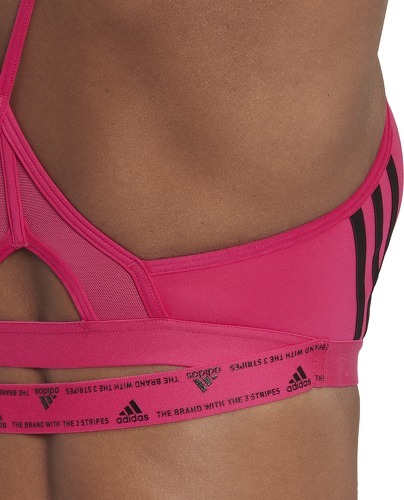 adidas Performance-Brassière adidas Aeroreact Training Light-Support 3-Stripes-2