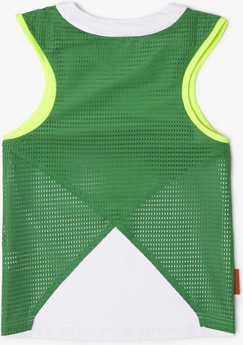 LACOSTE-Débardeur femme Lacoste pour Roland Garros - Blanc Vert-1