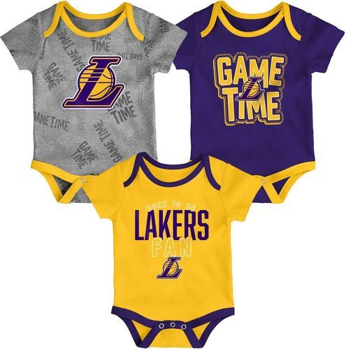 Outerstuff-Outerstuff NBA 3 pièces Barboteuse Los Angeles Lakers-0