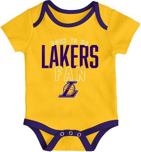 Outerstuff-Outerstuff NBA 3 pièces Barboteuse Los Angeles Lakers-1