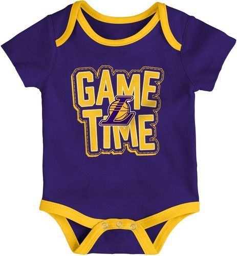 Outerstuff-Outerstuff NBA 3 pièces Barboteuse Los Angeles Lakers-2