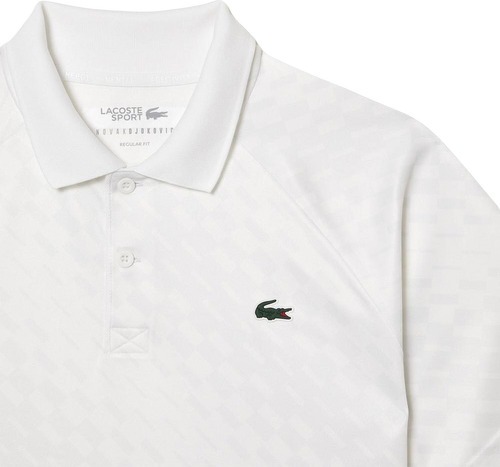 LACOSTE-Polo Lacoste Tennis Novak Djokovic Blanc-2