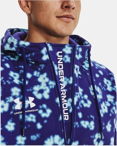 UNDER ARMOUR-Sweat à capuche Under Armour Accelerate bleu-2