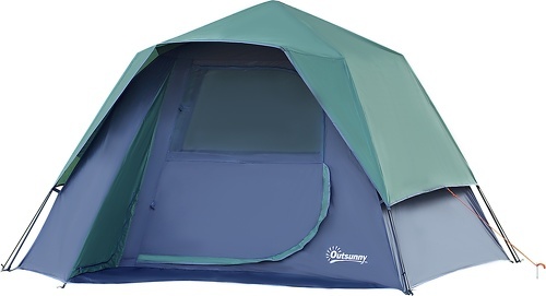Outsunny-Tente de camping 3 peronnes dim. 2,5L x 1,94l x 1,6H m-0