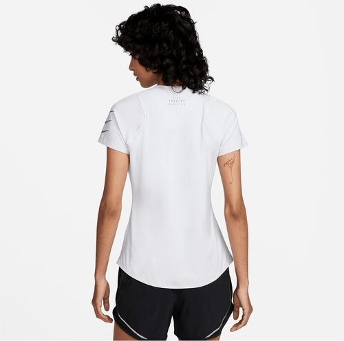NIKE-T-shirt running Femme Nike Run Division gris-1