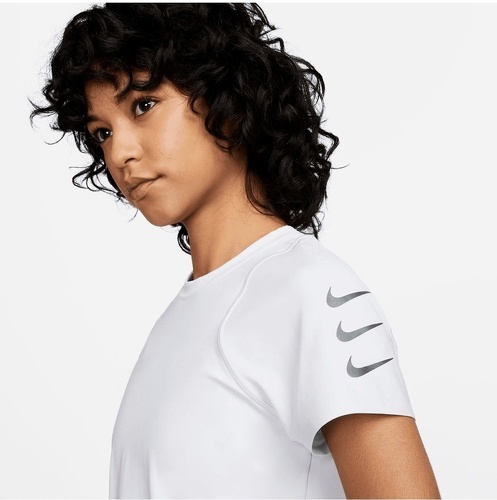 NIKE-T-shirt running Femme Nike Run Division gris-2