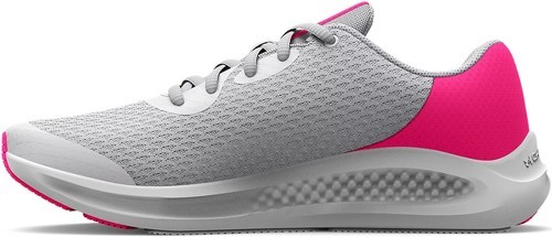 UNDER ARMOUR-Chaussures de Sport Grise/Rose Femme Under Armour Charged Pursuit 3-2