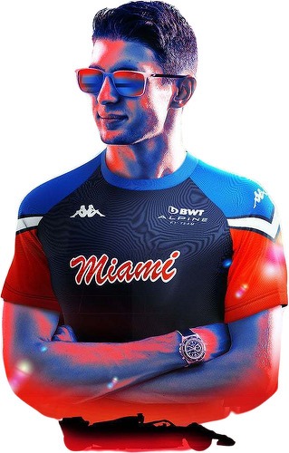 KAPPA-Maillot Ornellabat Ocon BWT Alpine F1 Team Miami-3