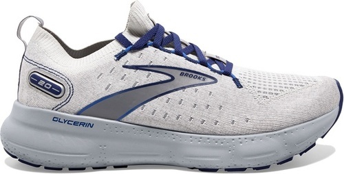 Brooks-Glycerin StealthFit 20 - Herren Laufschuh - Oyster/Alloy/Blue Depths 13-image-1