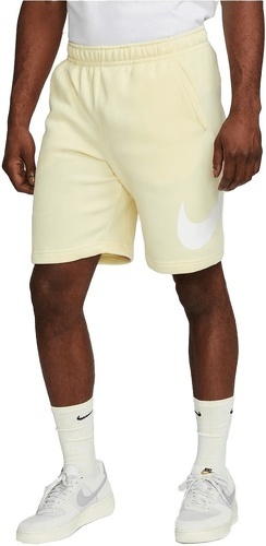 NIKE-Short Nike Sportswear Club BB GX jaune/blanc-0
