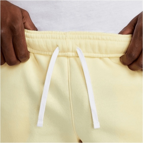 NIKE-Short Nike Sportswear Club BB GX jaune/blanc-3