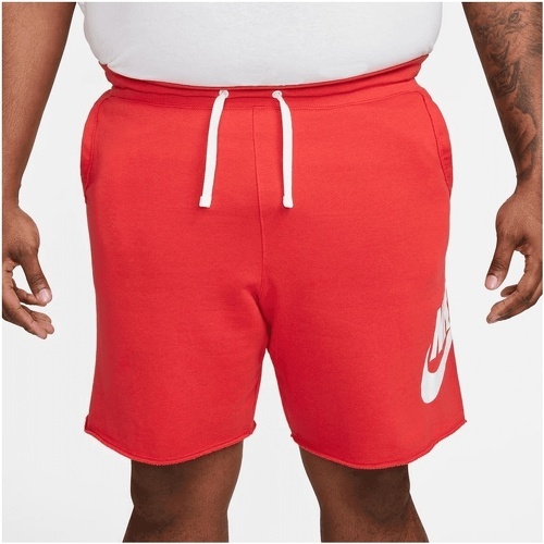 NIKE-Short Nike Sportswear Club Fleece Alumni rot-1