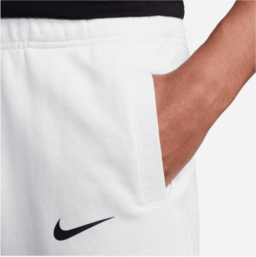 NIKE-Short Nike Sportswear Club+ French Terry blanc-3