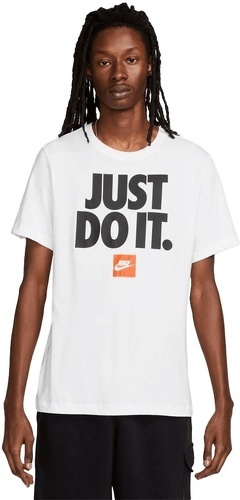 NIKE-T-shirt Nike Sportswear Just Do It Verbiage blanc/noir-image-1