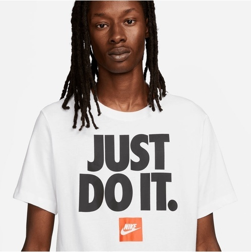 NIKE-T-shirt Nike Sportswear Just Do It Verbiage blanc/noir-2