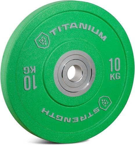 Titanium Strength-HD Bumper Plates Pro 10 KG-image-1