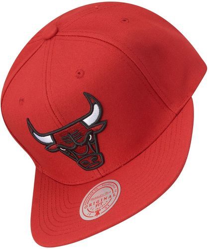 Mitchell & Ness-Mitchell & Ness Snapback Cap - SIDEPATCH Chicago Bulls-1