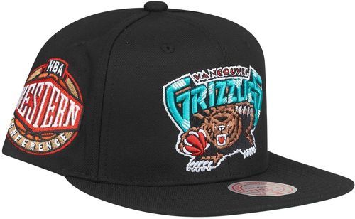 Mitchell & Ness-Mitchell & Ness Snapback Cap - SIDEPATCH Vancouver Grizzlies-image-1