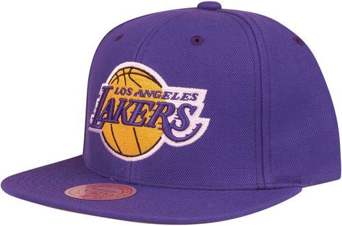 Mitchell & Ness-Mitchell & Ness Snapback Cap TEAM GROUND Los Angeles Lakers-0