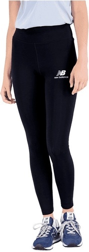 NEW BALANCE-Legging Femme New Balance Essentials Stacked Logo Noir-0