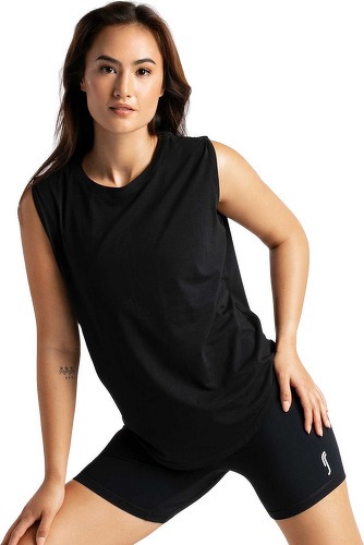 RS-RS Oversized Tank Top Black-image-1