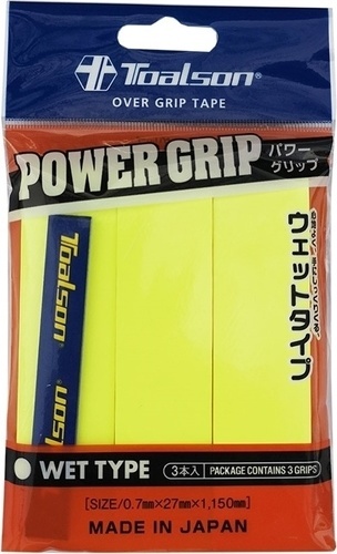 TOALSON-Toalson Power Grip 3-pack Jaune-image-1