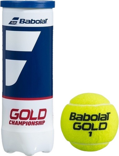 BABOLAT-Babolat Tennisbälle 3pcs Gold Championship-image-1
