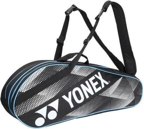 YONEX-Yonex Racketbag x6 Black/Blue 2023-image-1