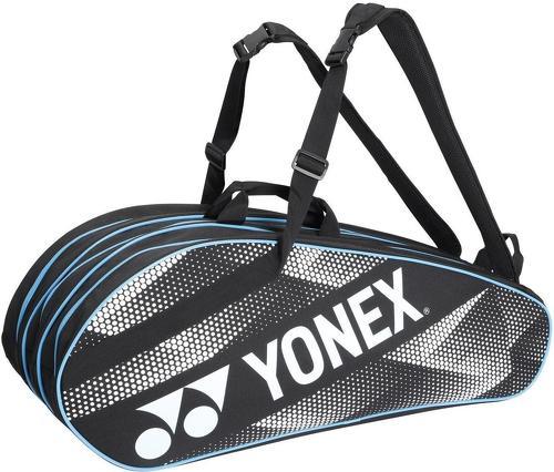 YONEX-Yonex Racketbag x9 Black/Blue 2023-image-1