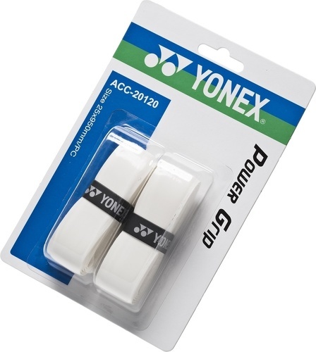 YONEX-Yonex Power Grip x2 Badminton Blanc-image-1