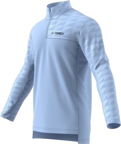 adidas Performance-T-shirt manches longues à demi-zip Terrex Multi-2
