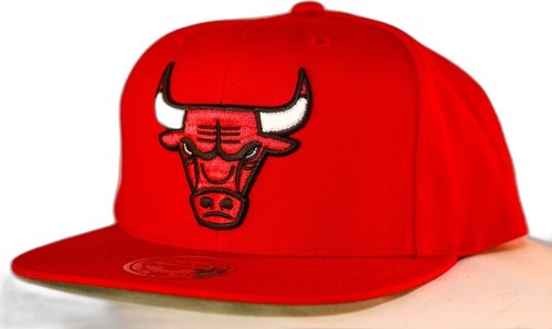 Mitchell & Ness-Casquette Chicago Bulls wool solid-image-1