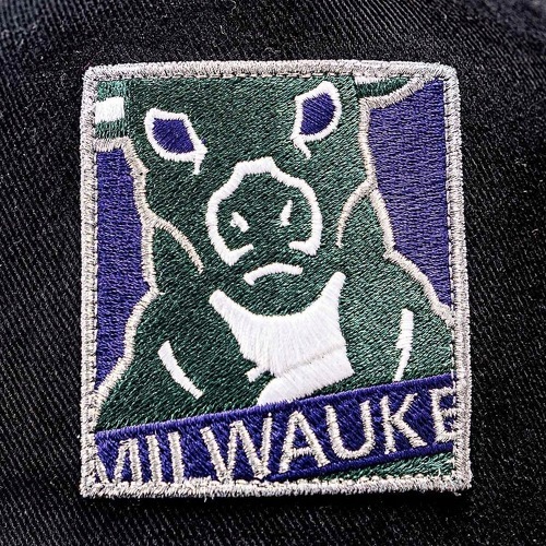 Mitchell & Ness-Casquette snapback Milwaukee Bucks-1