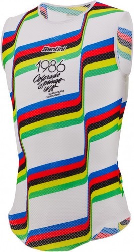 Santini-COLORADO SPRINGS 1986 UCI -  Débardeur vélo de route-2
