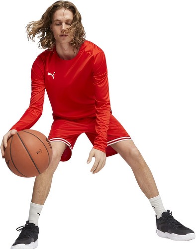 PUMA-Hoops Team Manches Longues Shooting Shirt-4