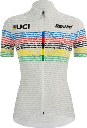 Santini-UCI ROAD 100 CHAMPIONS - MAILLOT FEMME-0
