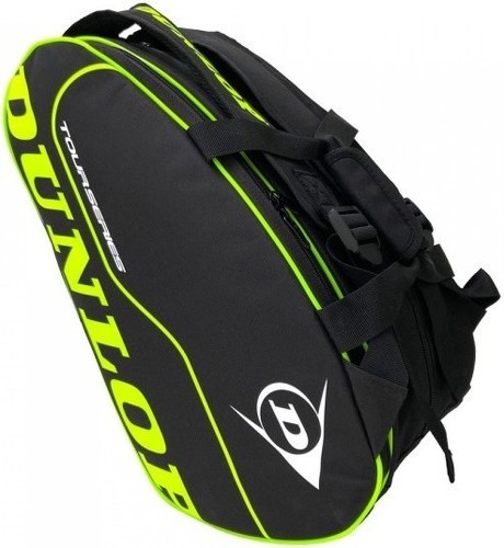 DUNLOP-Sac de Padel Tour Intro Noir/Jaune-1