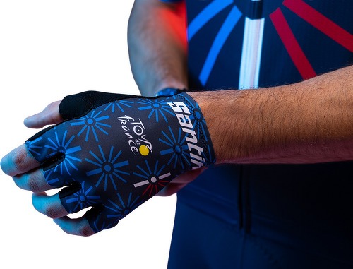 Santini-Trionfo dernière étape Tour de France 2023 - Gants de vélo-2