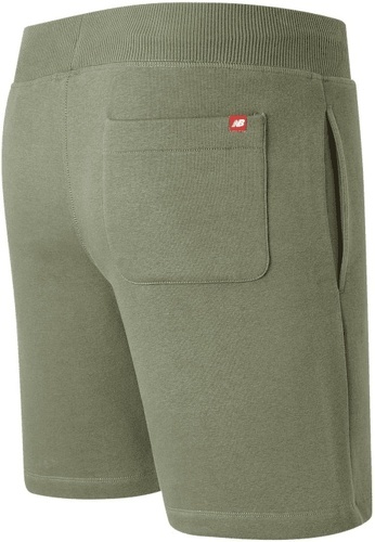 NEW BALANCE-Short New Balance Small Logo vert olive-1