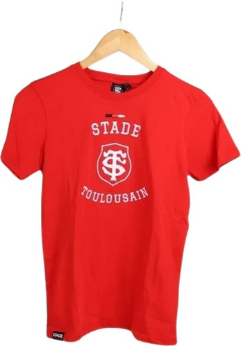 STADE TOULOUSAIN-T-SHIRT ENFANT TIGER ROUGE STADE TOULOUSAIN-0