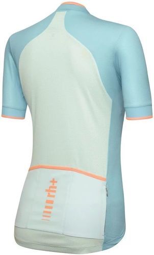 ZERO RH+-Zero Rh Prime W Aqua Et Apricot Maillot Vélo Été-1