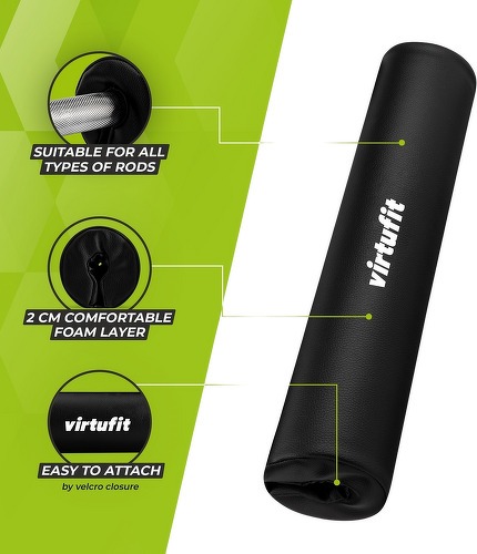 VirtuFit-Bar Pad Pro - Protège-nuque de luxe pour barre d'haltères-3