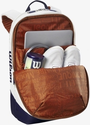 WILSON-Sac à dos Wilson Roland Garros Super Tour Blanc / Bleu-2