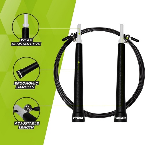 VirtuFit-Speedrope Corde À Sauter Ajustable-3