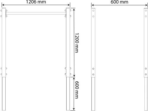 K-Sport GmbH-Barres parallèles d'extérieur I Dip Bars Outdoor-4