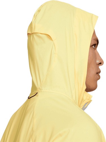 NIKE-Veste de course à pied Nike Repel Windrunner jaune/argentée-4