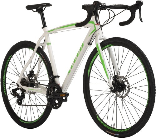 KS Cycling-Gravelbike 28'' Xceed blanc-vert-image-1