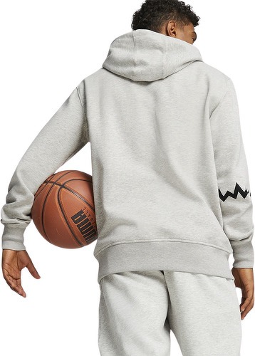 PUMA-Sweatshirt à capuche Puma Hoops Team-2