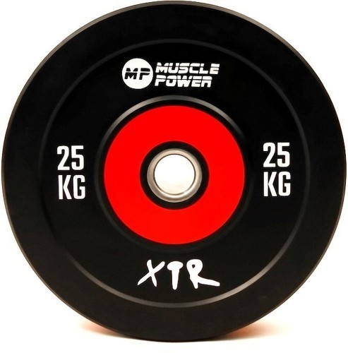 Muscle Power Plaque de poids en fonte - 50 mm - 2,5 kg
