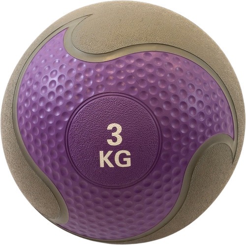 Muscle Power-Medecine Ball en caoutchouc 3 Kg-0